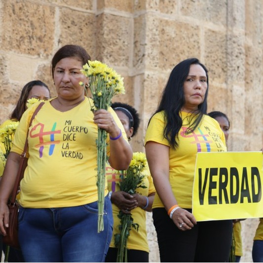 Mi cuerpo dice la verdad. Se reconoció la dignidad de mujeres y personas de la comunidad LGBTI que padecieron violencias sexuales durante el conflicto.