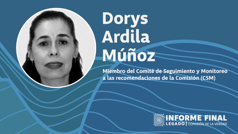 Rostro de Dorys Ardila Múñoz