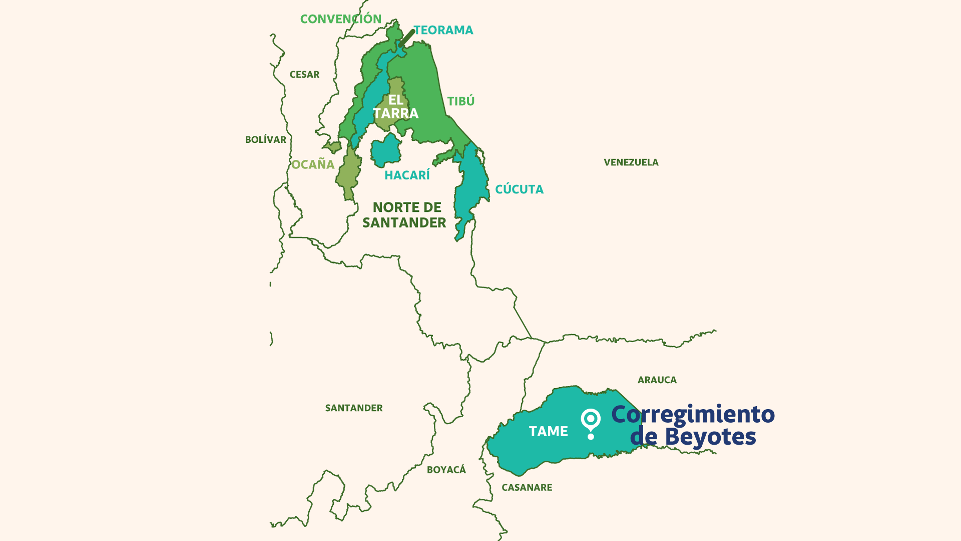 Mapa Nororiente