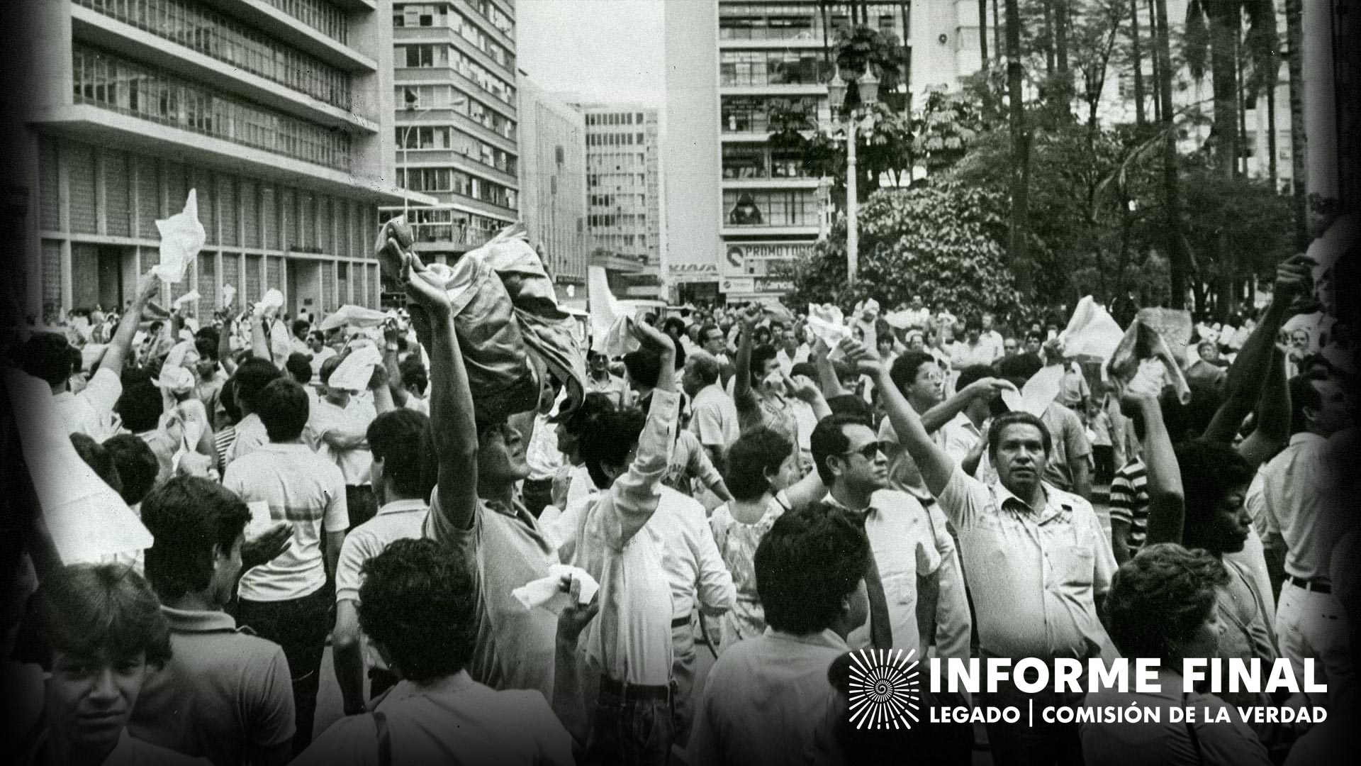 Manifestación de Bienvenida la Paz