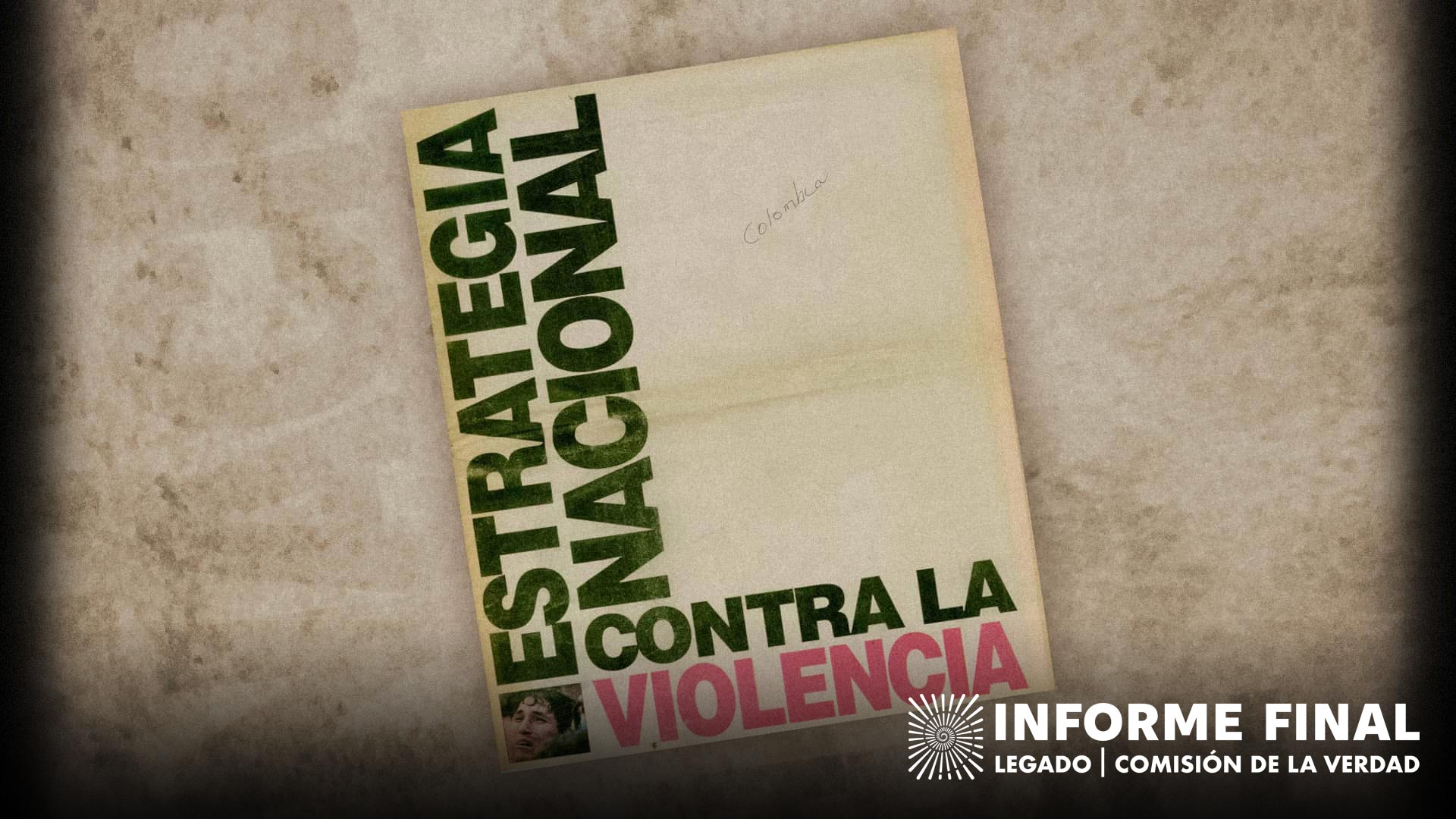 Cartilla Estrategia nacional contra la violencia Colombia