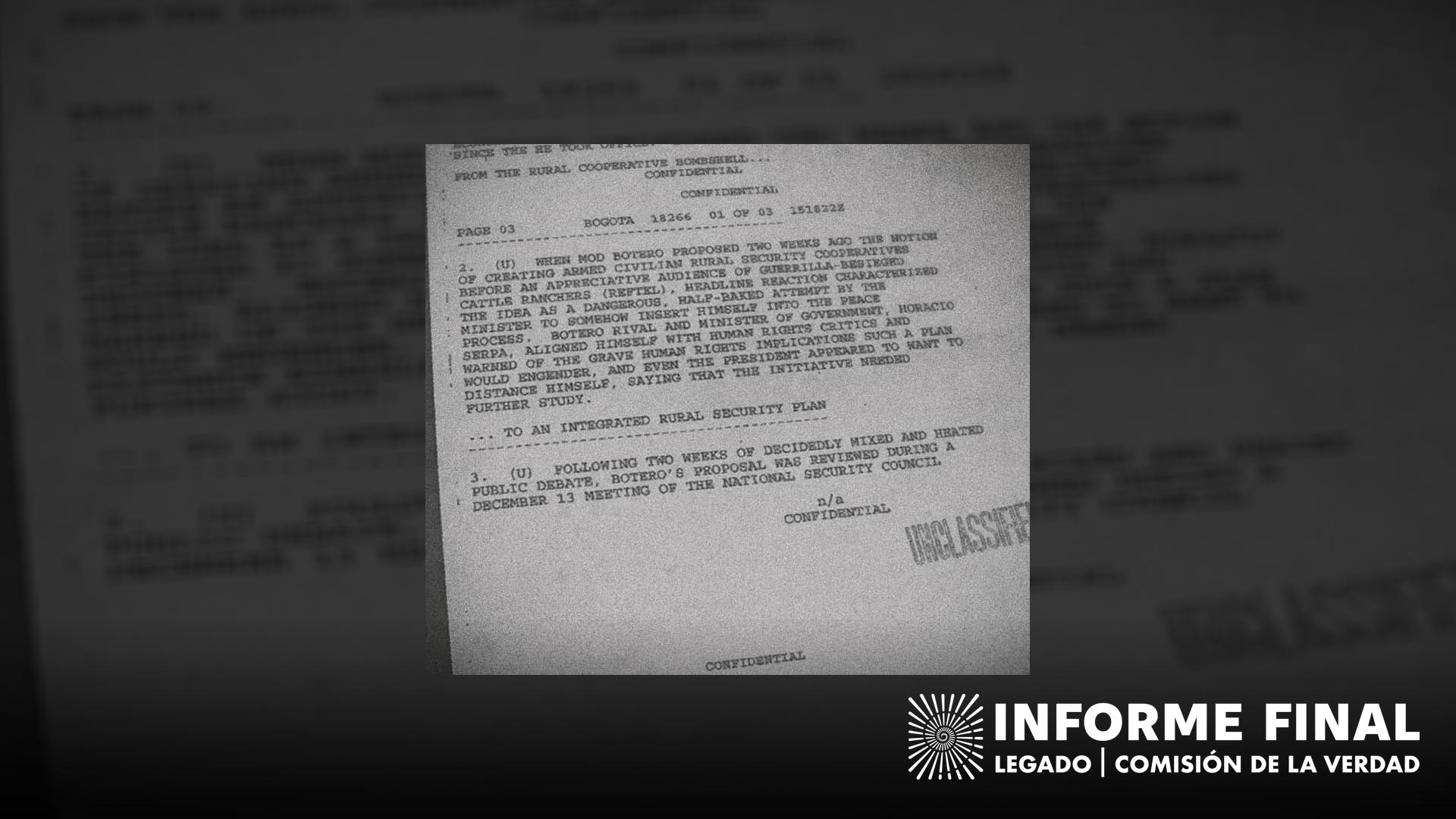 Recorte de documento clasificado