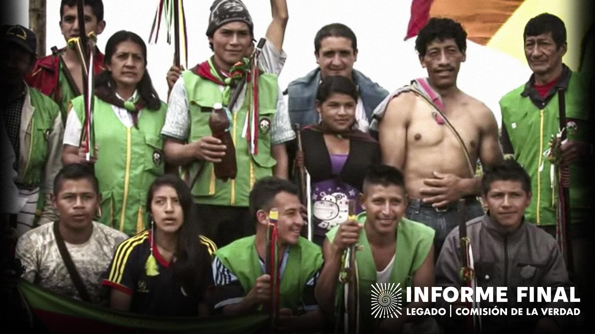 fotograma de video emitido en directo el 23 oct 2020 . Pueblos indígenas en situación de riesgo de exterminio físico y cultural: su dignidad, resistencia y aportes a la paz. Min: 1:47:44.