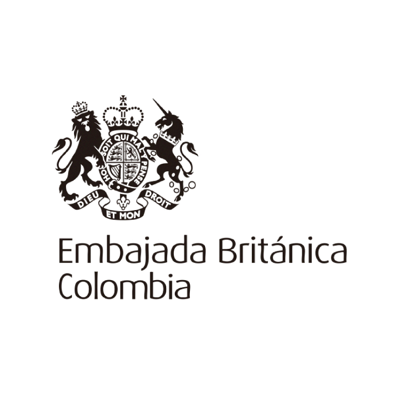 Logo Embajada Británica en Colombia 