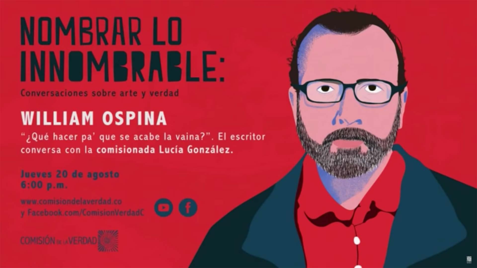 En este espacio artistas hablan sobre cómo el arte ayuda a nombrar el conflicto de maneras particulares, convirtiéndose en un testimonio y en un mecanismo de resistencia.