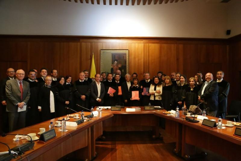 Presentación del Informe Final ante el Consejo de Estado