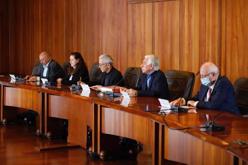 Alejandra Miller, Francisco de Roux, Saúl Franco 